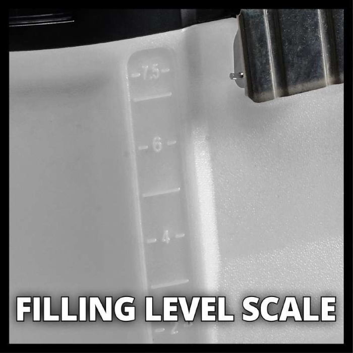 Мощный садовый опрыскиватель аккумуляторный Einhell GE-WS 18/75 Li-Solo: с АКБ 18V 2,5 Ah, давление 3,5 бар, б