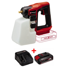 Мощный садовый распылитель аккумуляторный Einhell GE-WS 18/10 Li-Solo: с АКБ 18V 2,5 Ah, 1.3 бар, бак 1,1 л