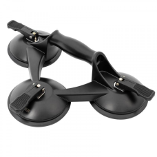 Качественная тройная присоска BIHUI BLACK 115 мм до 110 кг (SCTB4)