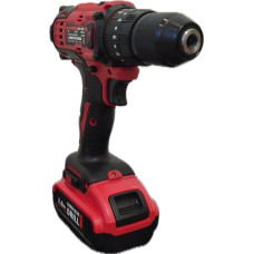 Мощный аккумуляторный шуруповерт Edon AD-18K : с АКБ 2шт-18 V 2.0 Ah, 1400 об/мин, Нм 30, патрон 10 мм