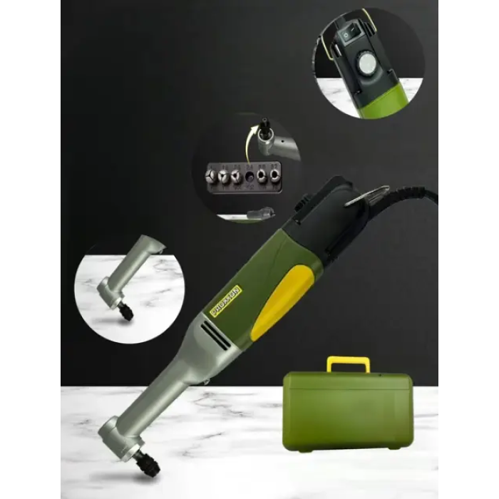 Мощная угловая бормашина LWB E Proxxon 28492: 100 Вт, регулировка оборотов, 15000 об/мин (28492)