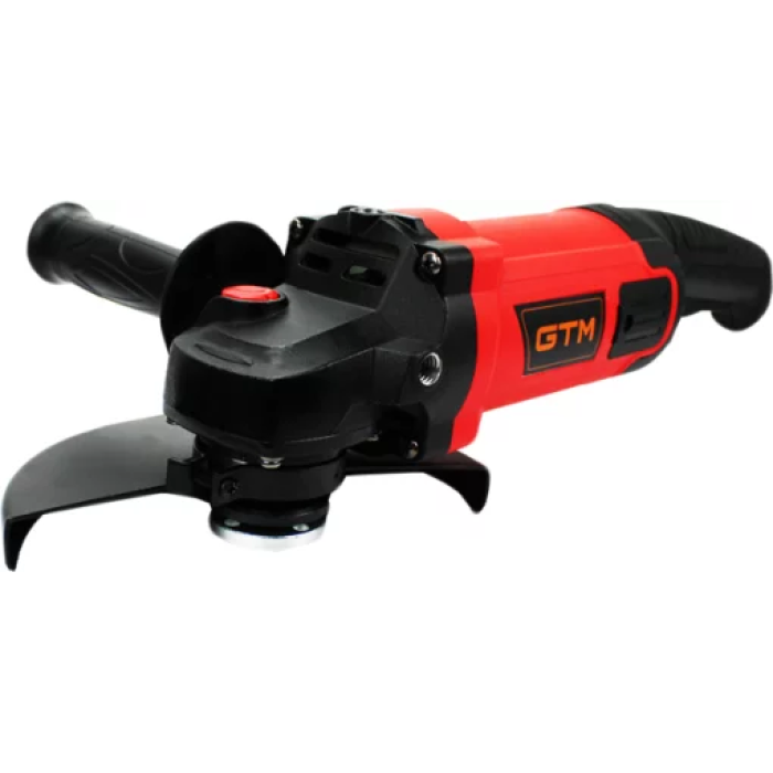 Мощная сетевая болгарка GTM AG180/1800M : 1800 Вт, 9500 об\мин, диск 180 мм, сетевая угловая шлифмашина