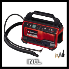 Мощный гибридный компрессор Einhell PRESSITO 18/25 Hybrid : без АКБ (4020430)