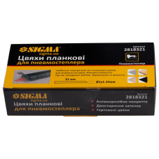 Гвозди планковые для пневмостеплера 32×1.25×1мм (5000шт) SIGMA (2818321)
