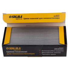 Гвозди планковые для пневмостеплера 32×1.25×1мм (5000шт) SIGMA (2818321)