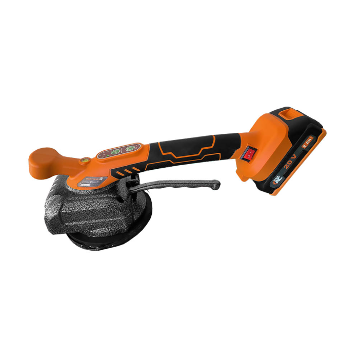 Мощная аккумуляторная вибрационная присоска для укладки плитки TEX.AC TAOE-TTM50: с АКБ 2шт-20 V 2.0 Ah + ЗУ