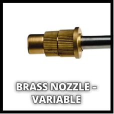 Мощный аккумуляторный садовый опрыскиватель высокого давления Einhell GE-WS 18/15 : без АКБ, давление 4.5 бар