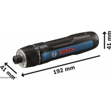 Аккумуляторная электроотвертка Bosch Professional GO 3 в кейсе с набором насадок