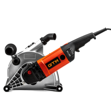 Мощный штроборез GTM WC230/2600E сетевой : 2600Вт, 6600 об/мин, диск 230мм (бетонорез)