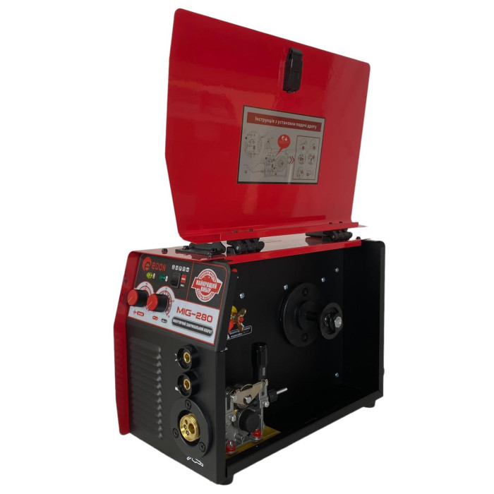 Сварочный полуавтомат Edon MIG-280 (2 в 1 MIG + MMA) 7.2 кВт, 280 А, еврорукав
