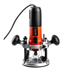 Мощный фрезер сетевой GTM R44/1100VS 1100 Вт: 1100 Вт, цанга 6/8 мм, 25500 мин-1, ход фрезы 44мм