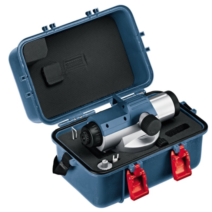 Профессиональный оптический нивелир Bosch GOL 26 D+BT 160+GR 500: 360 градусов, до 100м, 26х зум