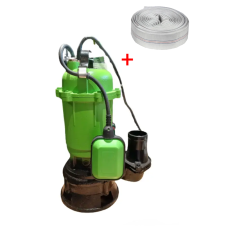 Мощный чугунный насос с поплавком Felső FS-PD 3100F : 3.1 кВт 25000л/час + рукав 20м