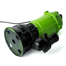 Мощный чугунный насос с поплавком Felső FS-PD 3100F : 3.1 кВт 25000л/час + рукав 20м