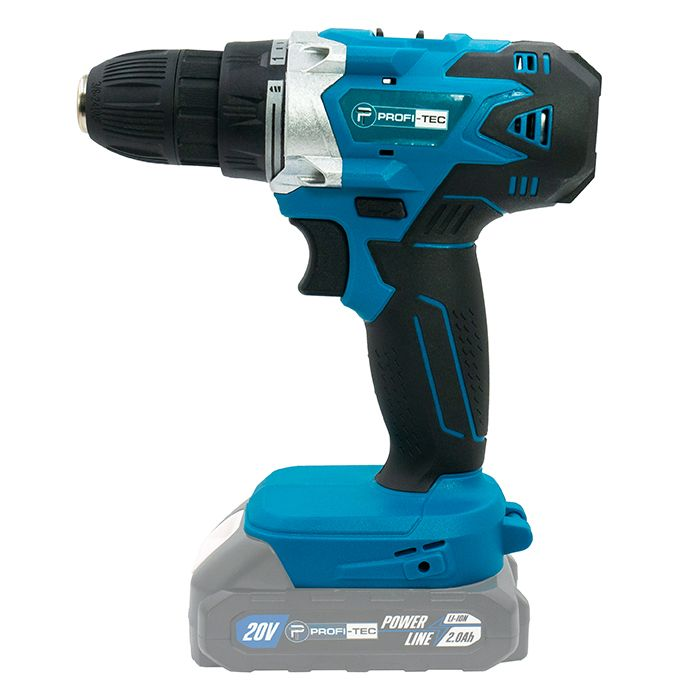 Аккумуляторный набор инструментов PROFI-TEC Combo Set 2/8 POWERLine (PCD2820V, DGA201BL): с АКБ 2шт-20V 4.0 Ач