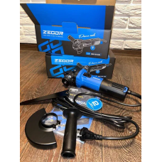 Мощная угловая шлифмашина Zegor GBS125-720 болгарка : 720 Вт, диск 125мм, 11000 об/мин