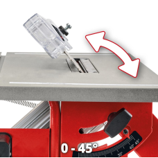 Мощная стационарная циркулярная пила (настольная циркулярка) Einhell TC-TS 8 I : 500 Вт, 200мм круг, 2950 об/м