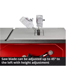 Мощная стационарная циркулярная пила (настольная циркулярка) Einhell TC-TS 8: 900 Вт, 210мм диск, 4800 об/мин