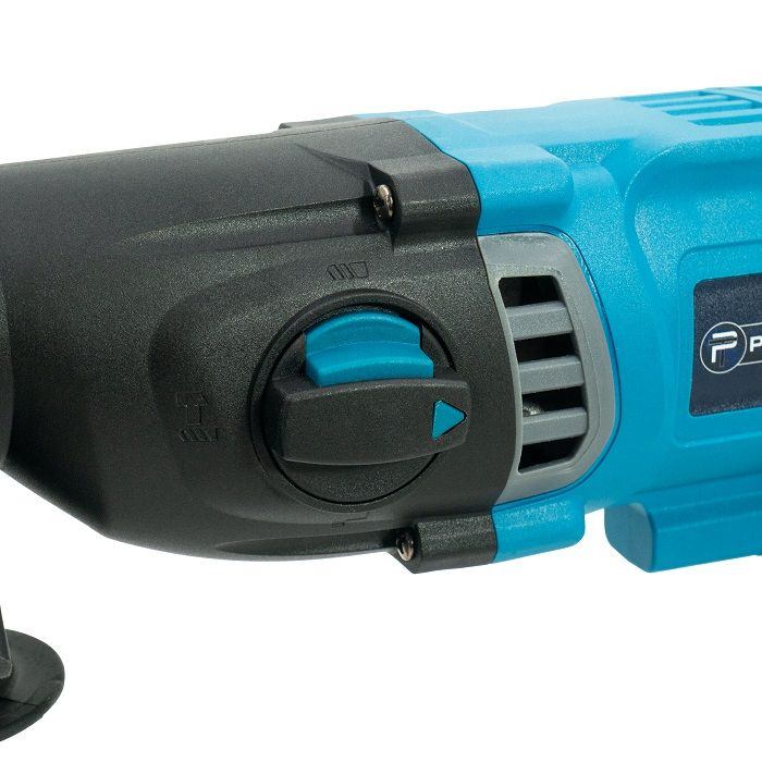 Мощный аккумуляторный перфоратор PROFI-TEC PBH201BL POWERLine : с АКБ 2шт-20 V х 4.0 Аh + ЗП, 3.0 Дж