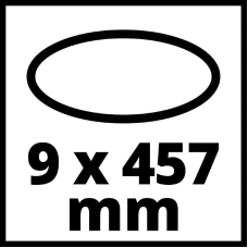 Набор шлифлент для Einhell TE-BF 18 Li, 9x457 мм, 35 шт (4419816)