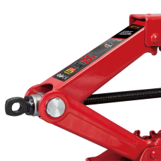 Домкрат винтовой ромбовидный 1.5т GTM T10152-GS+S05+H07: высота подъема 390 мм, грузоподъемность 1,5 т