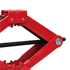 Домкрат винтовой ромбовидный 1.5т GTM T10152-GS+S05+H07: высота подъема 390 мм, грузоподъемность 1,5 т