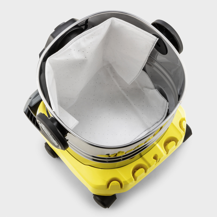 Флисовый фильтр-мешок для WD 4/5/6 : 4 шт, трехслойный нетканый материал (2.863-006.0)