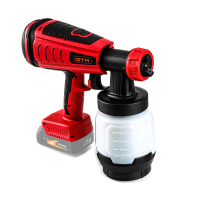 Мощный краситель аккумуляторный GTM SG18/700BL : без АКБ, сопло 1.5мм, 2.5мм, 0.7 л/мин (3031)