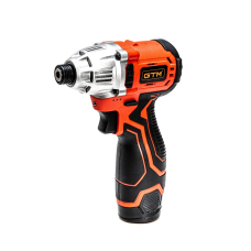 Профессиональный аккумуляторный ударный гайкокрут GTM IS12/120BL : с АКБ 2шт-12V 2Ah, 120 Нм, 1/4 (3338)