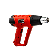 Профессиональный технический фен (строительный) GTM HG2000EM: 2 кВт, 2 режима, 50°C-600°C, насадки 4шт