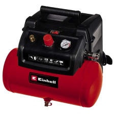 Мощный воздушный компрессор Einhell TC-AC 190/6/8 OF : 1.2кВт, 8 бар,объем бака 6 л, 190 л/мин (4020655)