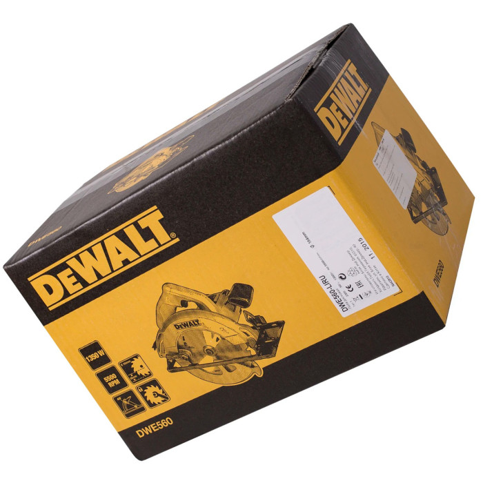 Пила дисковая сетевая DeWALT DWE560