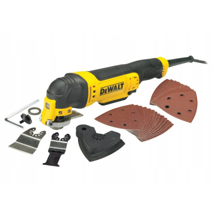 Многофункциональный инструмент сетевой, реноватор, мультитул DeWALT DWE315: 300Вт