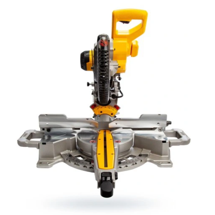 Пила торцовочная сетевая DeWALT DWS727: 1675 Вт, глубина реза 150 мм, круг 250 мм