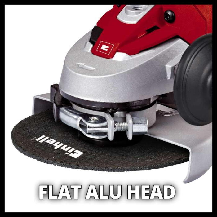 Профессиональная угловая шлифмашина Einhell TE-AG 125/750 : 750 Вт, 11100 об/мин, диск 125 мм (4430880)