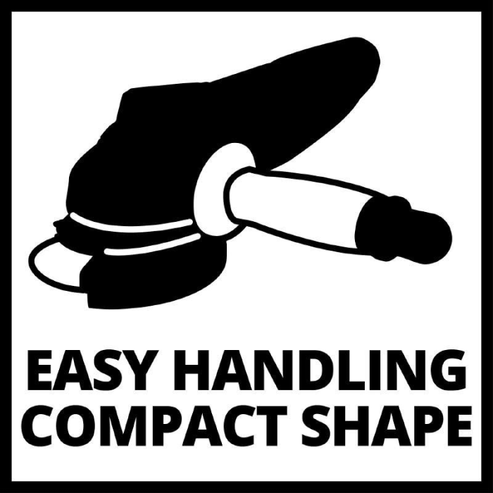 Профессиональная угловая шлифмашина Einhell TE-AG 125/750 : 750 Вт, 11100 об/мин, диск 125 мм (4430880)