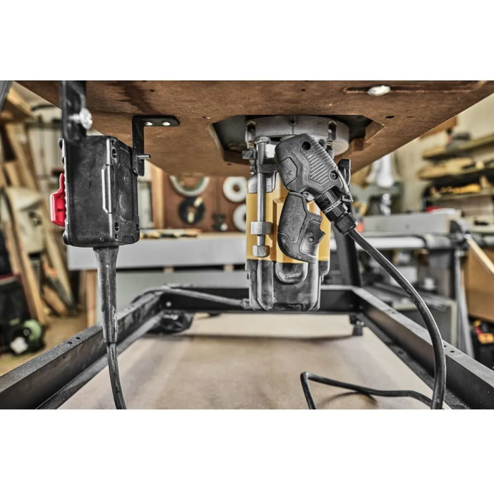 Профессиональный фрезер сетевой DeWALT DWE627KT: 2300Вт, цанга 8-12 (DWE627KT)