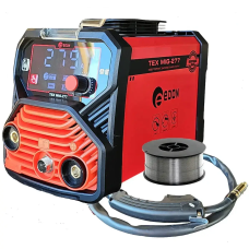 Сварочный полуавтомат EDON TEX MIG-277: 3,8 кВт, 277 А, электрод 1.6-3.2мм, проволока 0.6-0.8мм