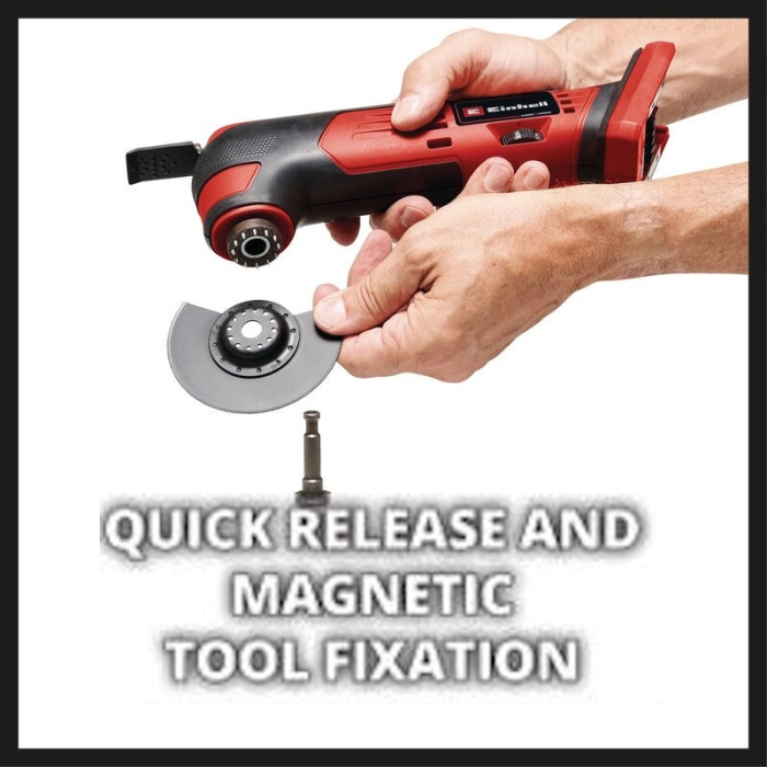 Мощный многофункциональный инструмент аккумуляторный Einhell TE-MG 18/1 Li-Solo: без АКБ (4465195)