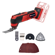 Мощный многофункциональный инструмент аккумуляторный Einhell TE-MG 18/1 Li-Solo: c АКБ 18V 2.5Ah