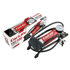 Насос ножной Carlife один цилиндр с манометром 10 Атм 55х120 мм (FP840)