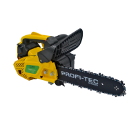 Мощная бензиновая цепная пилка (бензопила) PROFI-TEC PT-2500 : 1.1 кВт, шина 30см ( 002108)