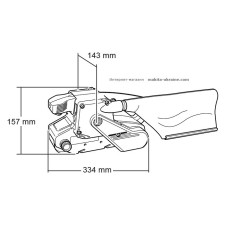Ленточная шлифмашина MAKITA 9404