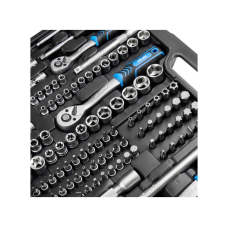 Профессиональный набор инструментов в кейсе Molder1/2", 1/4", 3/8" 72Т, CR-V, 176ед. (MT60176)