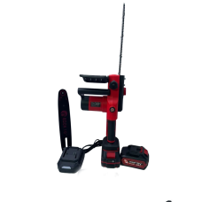 Мощная цепная аккумуляторная пила ACS-21/12-10 ВL: с АКБ 2-шт 21V 4.0 Ah, 30см шина