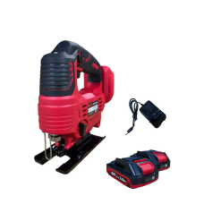 Мощный аккумуляторный ручной лобзик EDON ED-JS21/38 : с АКБ 2шт-21V 2Ah