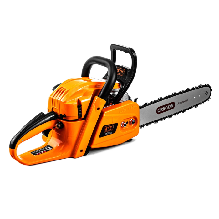Профессиональная бензиновая цепная пила (бензопила) GTM CN65D: 2.9 кВт, шина 45см (83102)
