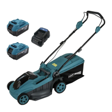 Профессиональная газонокосилка аккумуляторная PROFI-TEC EcoCut 43 Lite: с АКБ 2шт-20V 4 Ah (007366)