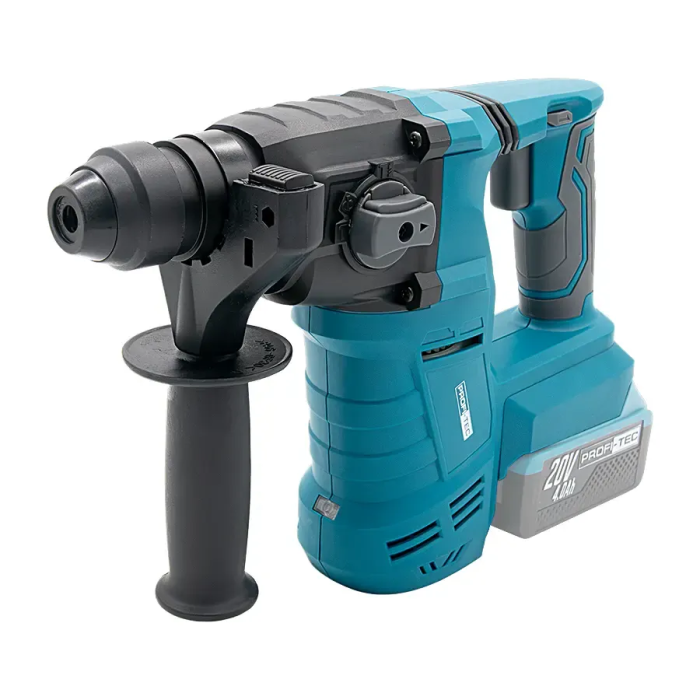 Мощный аккумуляторный перфоратор PROFI-TEC PPBH2520 POWERLine: с АКБ 20V 4.0 Аh (007364)
