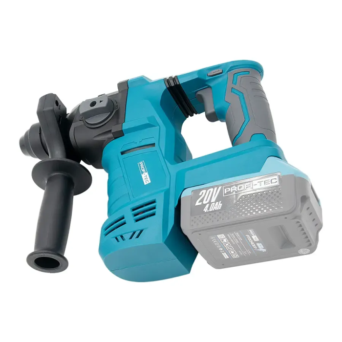 Мощный аккумуляторный перфоратор PROFI-TEC PPBH2520 POWERLine: с АКБ 20V 4.0 Аh (007364)